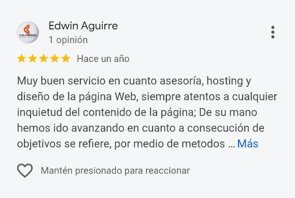 Edwin Aguirre - Testimonio