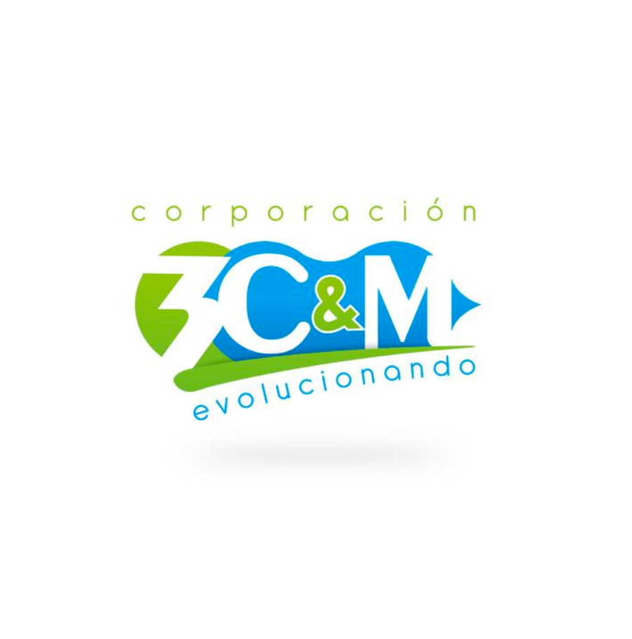 Diseño de Logotipo Corporación 3C&M: Branding Corporativo y Evolución | Artedinámico, diseño y re-diseño de logotipo, diseño de distintivos corporativos, diseño de símbolo corporativo, medellin colombia.