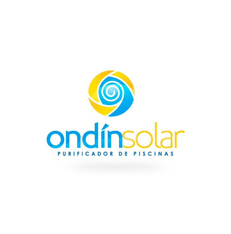 Diseño de Logotipo Ondín Solar: Branding para Energía Solar y Purificación | Artedinámico, diseño y re-diseño de logotipo, diseño de distintivos corporativos, diseño de símbolo corporativo, medellin colombia.
