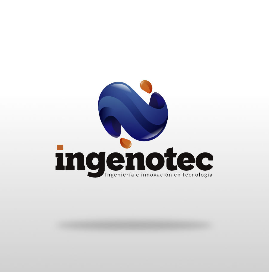 Diseño de Logotipo Ingenotec: Branding para Ingeniería e Innovación Tecnológica | Artedinámico, diseño y re-diseño de logotipo, diseño de distintivos corporativos, diseño de símbolo corporativo, medellin colombia.