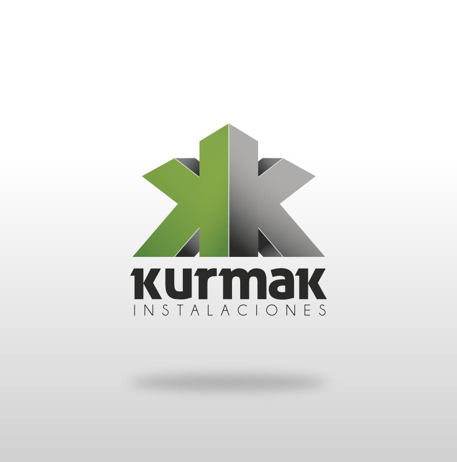 Diseño de Logotipo Kurmak: Branding para Instalaciones y Soluciones Técnicas | Artedinámico, diseño y re-diseño de logotipo, diseño de distintivos corporativos, diseño de símbolo corporativo, medellin colombia.