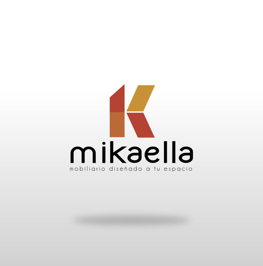 Diseño de Logotipo Mikaella: Branding de Mobiliario Modular y Espacios | Artedinámico, diseño y re-diseño de logotipo, diseño de distintivos corporativos, diseño de símbolo corporativo, medellin colombia.