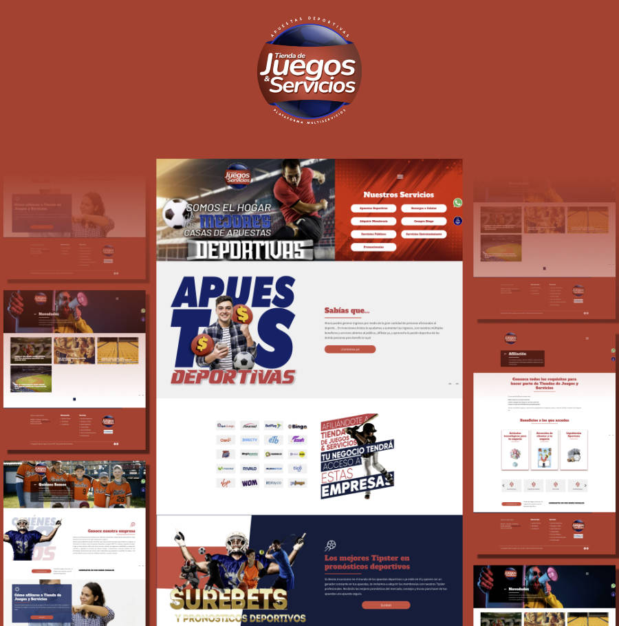 Tienda de Juegos y Servicios