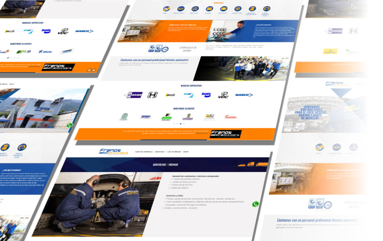 Portafolio /&nbsp;Diseño web&nbsp;/&nbsp;Frenos nutibara