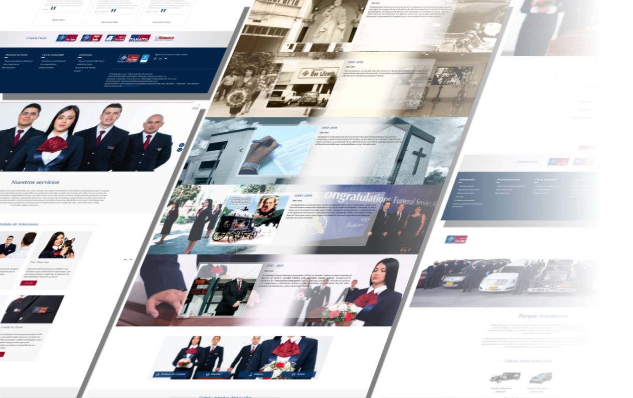 Portafolio /&nbsp;Diseño web&nbsp;/&nbsp;Funeraria San Vicente