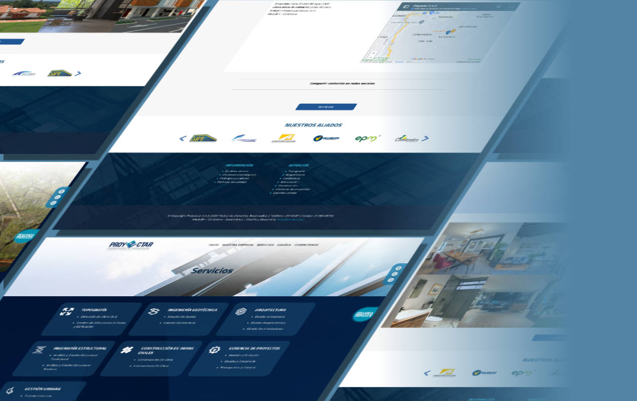 Portafolio /&nbsp;Diseño web&nbsp;/&nbsp;Proyectar S.A.S.