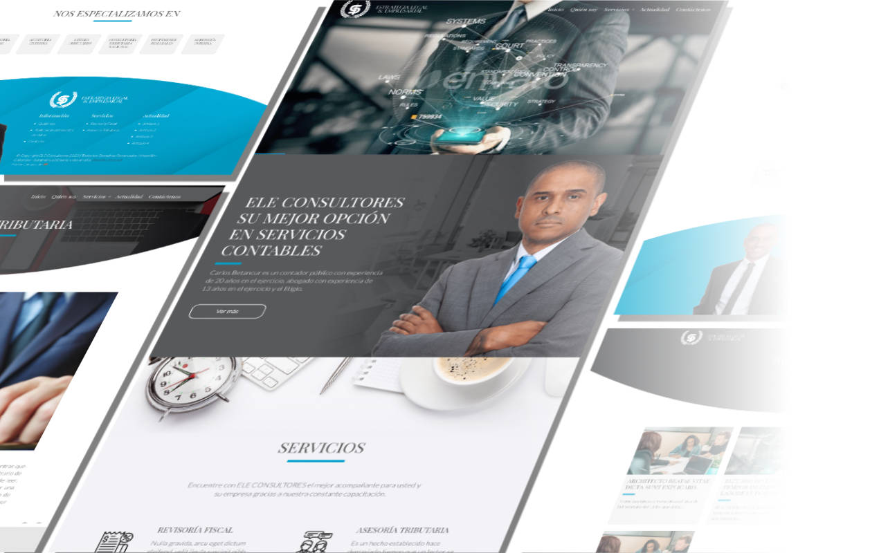 Portafolio /&nbsp;Diseño web&nbsp;/&nbsp;ELE consultores