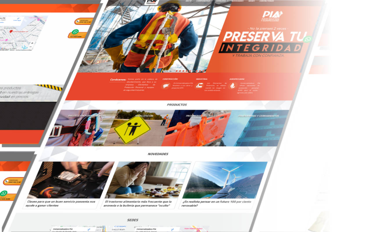 Portafolio /&nbsp;Diseño web&nbsp;/&nbsp;Comercializadora PIA