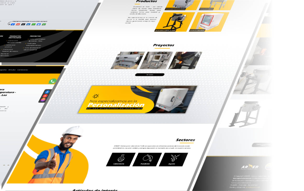 Portafolio /&nbsp;Diseño web&nbsp;/&nbsp;Arder