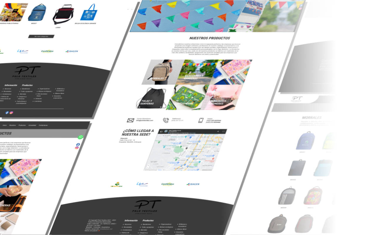 Portafolio /&nbsp;Diseño web&nbsp;/&nbsp;Polo Textiles