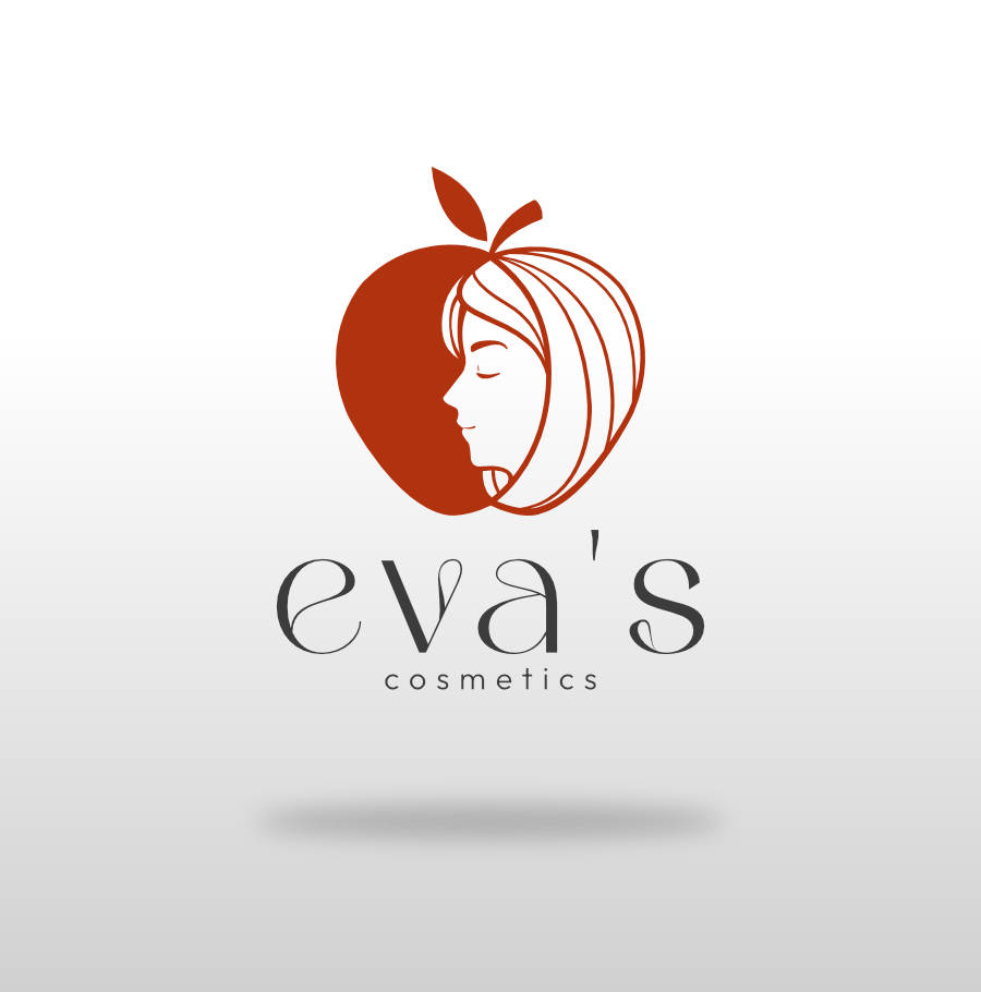 Diseño de Logotipo para Eva's Cosmetics: Branding de Belleza | Artedinámico, diseño y re-diseño de logotipo, diseño de distintivos corporativos, diseño de símbolo corporativo, medellin colombia.