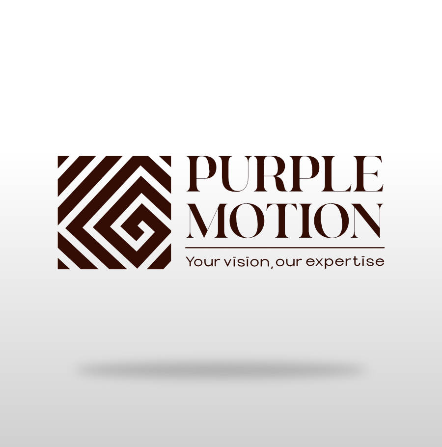 Diseño de Logotipo Purple Motion: Identidad Visual Industrial | Artedinámico, diseño y re-diseño de logotipo, diseño de distintivos corporativos, diseño de símbolo corporativo, medellin colombia.