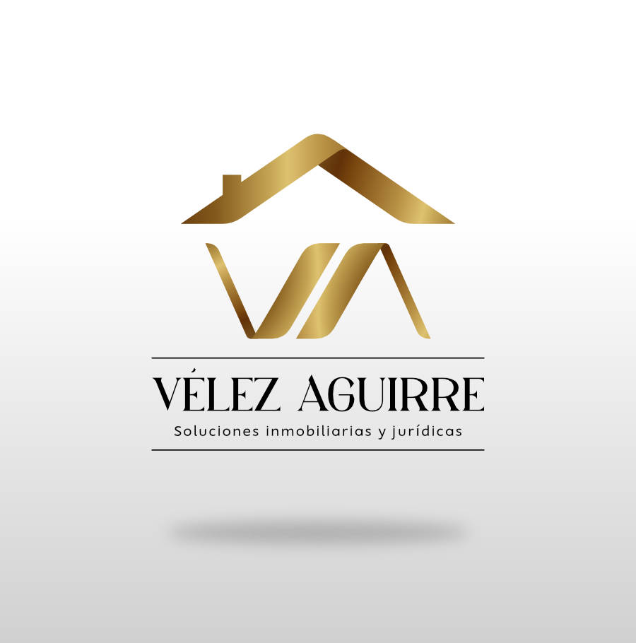 Diseño de Logotipo para Vélez Aguirre: Identidad Visual Inmobiliaria | Artedinámico, diseño y re-diseño de logotipo, diseño de distintivos corporativos, diseño de símbolo corporativo, medellin colombia.