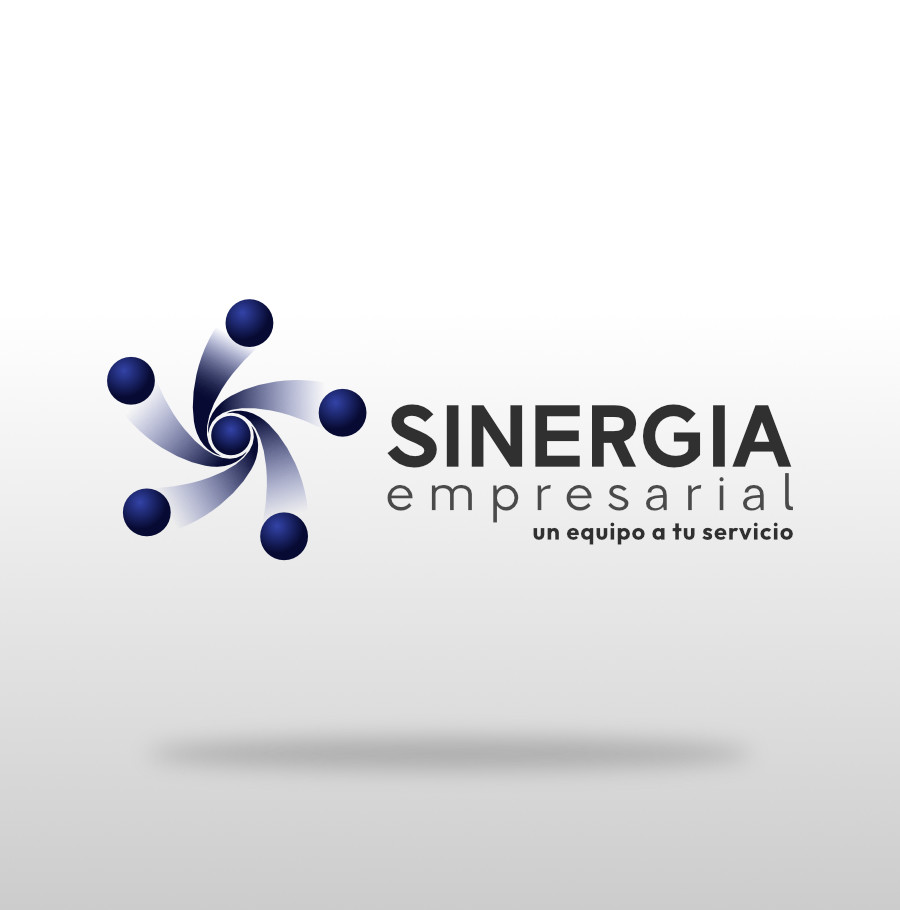 Diseño de Logotipo para Sinergia Empresarial: Identidad Corporativa | Artedinámico, diseño y re-diseño de logotipo, diseño de distintivos corporativos, diseño de símbolo corporativo, medellin colombia.