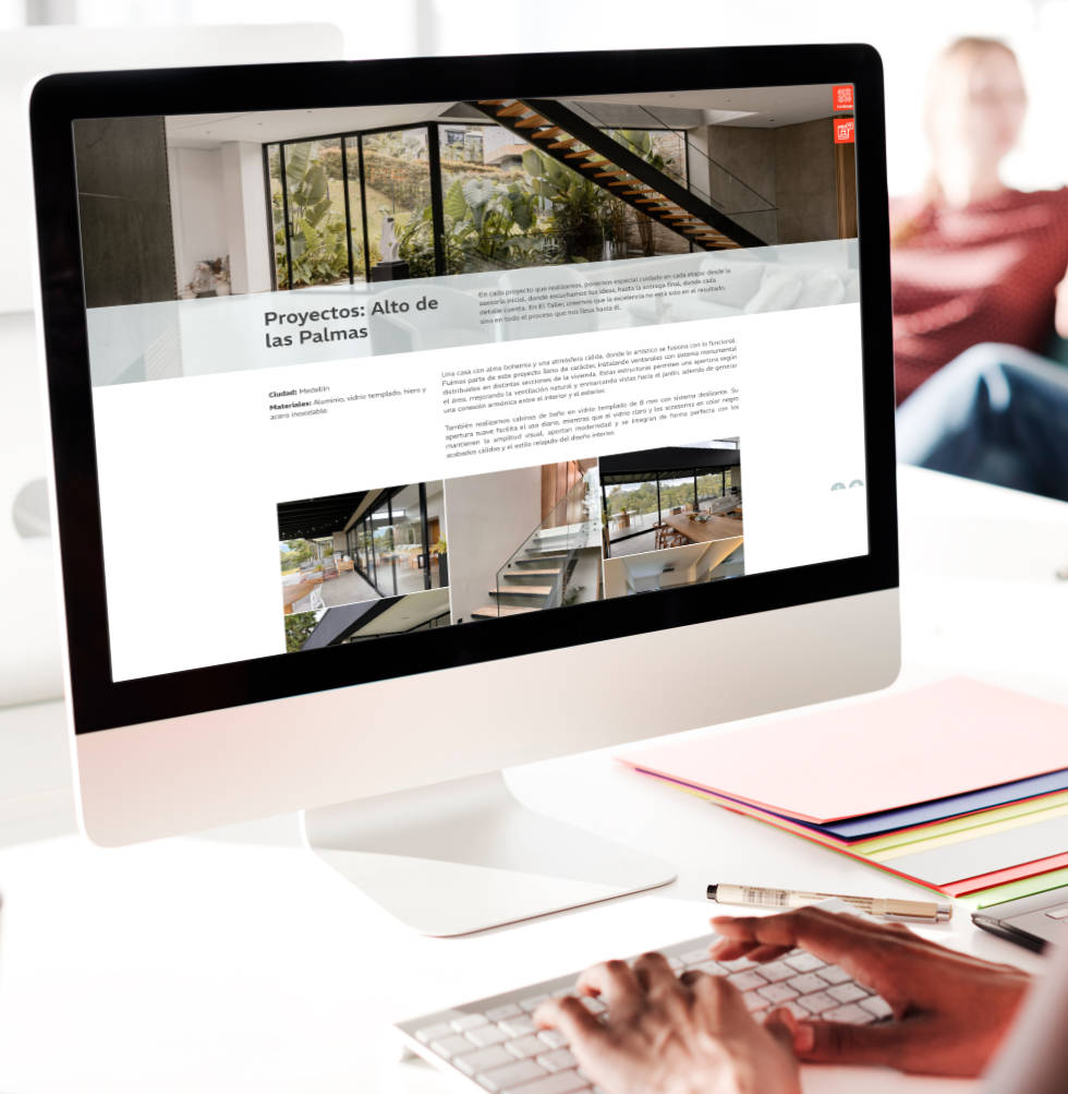 Metálicas y Vidrios El Taller - Web