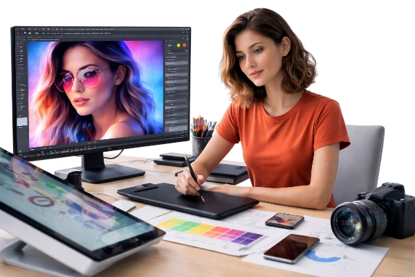 Diseño Gráfico&nbsp;-&nbsp;Estudiar, aprender, Curso Indesign + Photoshop e Illustrator con énfasis en diseño editorial - diseño digital- catálogos y/o portafolio, curso practico, taller practico, curso presencial, medellín colombia.
