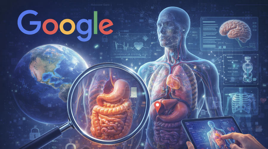 Google prepara un Google Earth del cuerpo humano
