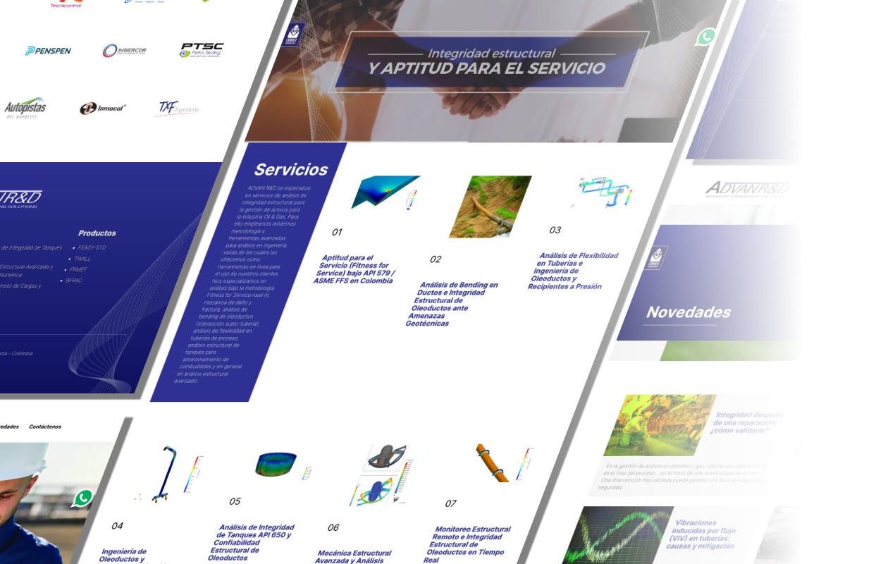 Portafolio /&nbsp;Diseño web&nbsp;/&nbsp;Advan RD