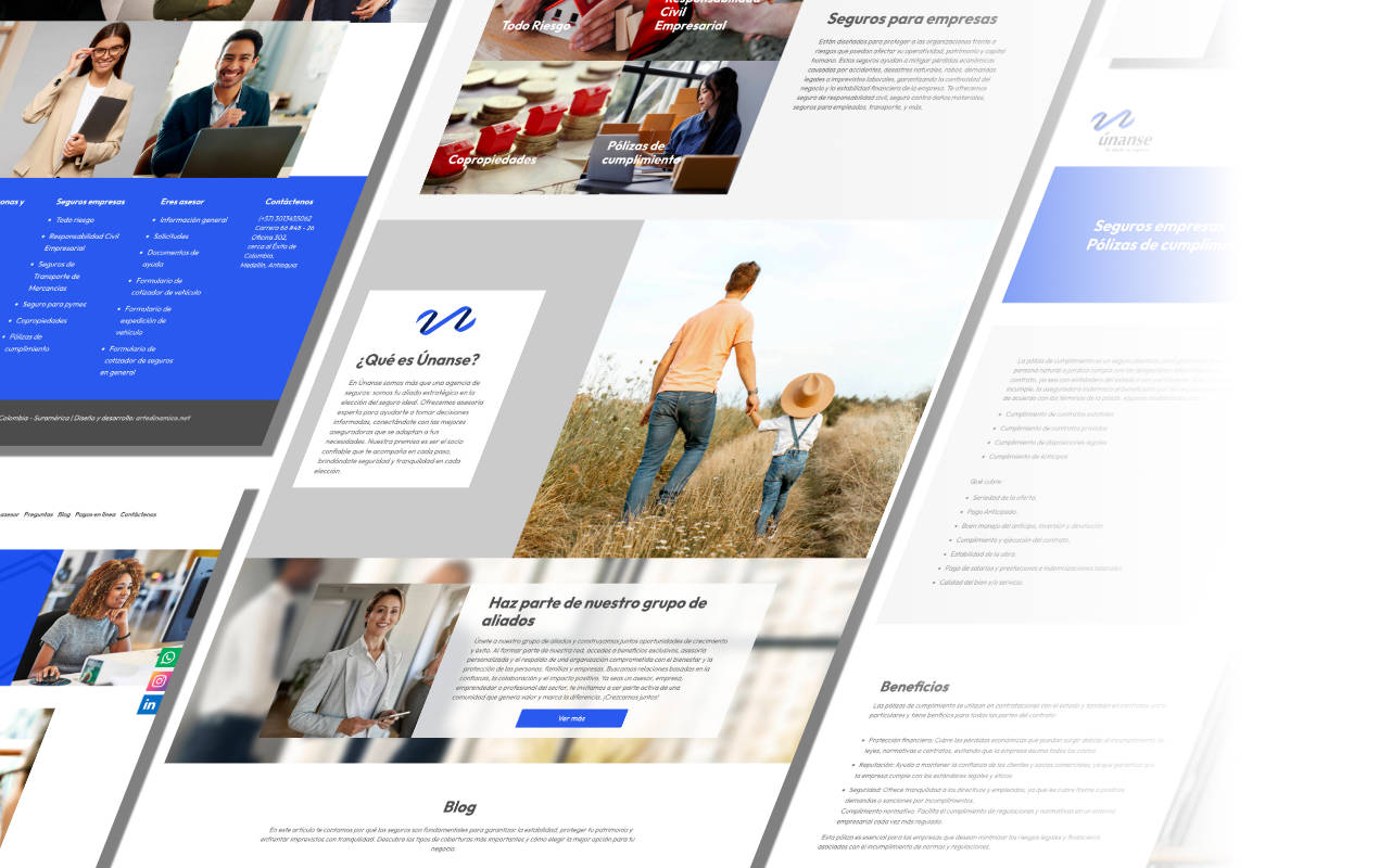 Portafolio /&nbsp;Diseño web&nbsp;/&nbsp;Únanse