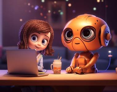 IA - Inteligencia Artificial para niños usando: ChatGTP, Gimini, Google Labs, Zapier y Perchance AI Image Generator