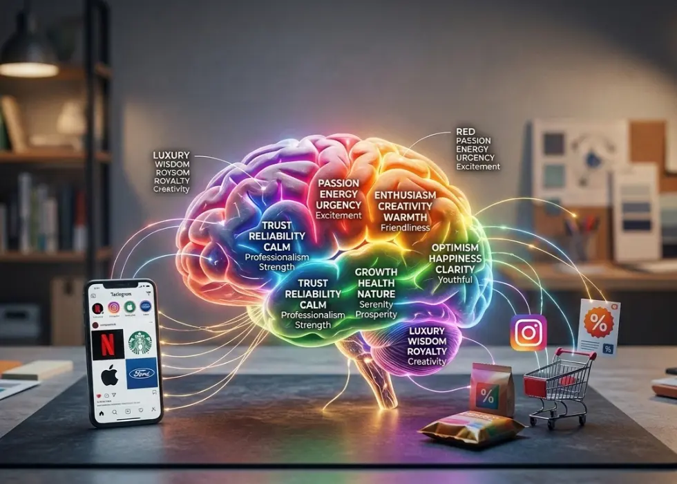 Connotaciones psicológicas del color en el marketing